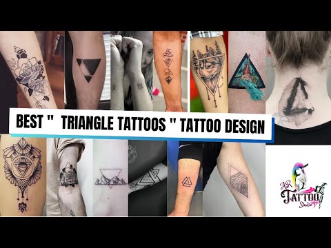 🔺 Die besten Dreieck-Tattoos | Einzigartige geometrische Tattoo-Ideen + Primark-Fundstücke | Tatt...