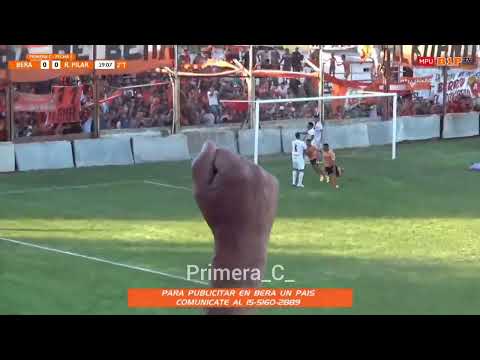 Berazategui 1-0 Real Pilar / Gol / Primera C