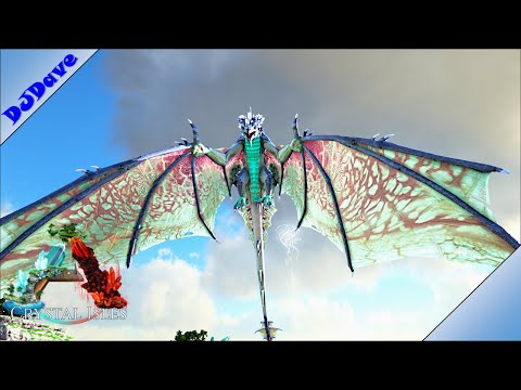 Crystal Wyvern Passiv Zähmen | Ark Crystal Isles | Deutsch | E04
