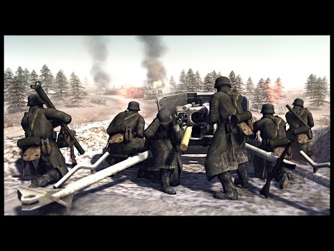 LSSAH City Defense - Battle of The Bulge | Men of War Assault Squad 2 Mod Gameplay
