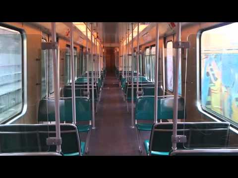 RET Metro Type T (5238) rit op Lijn A tussen Schiedam Centrum en Delfshaven