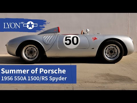 Thumbnail for 1956 Porsche 550A 1500/RS Spyder | Car Spotlight | Lyon Air Museum by Porsche RS Spyder