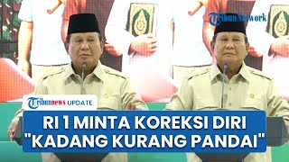 Puja-puji Prabowo ke Soeharto-SBY hingga Jokowi Bangun Negara: Kadang-kadang Kita Kurang Pandai