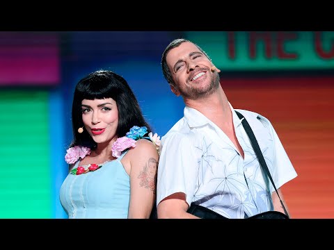 Manu Baqueiro y Carol Rovira son Juanes y Mon Laferte en "Amárrame" - Tu Cara Me Suena