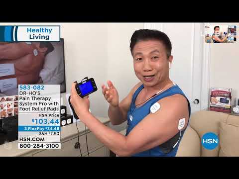 DRHO's Pain Therapy System Pro w/Foot Relief Pads   20 A...