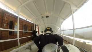 preview picture of video 'Lake Placid Bobsled Ride'