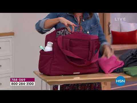 Samantha Brown ToGo Weekender Tote with Shoe Compartment