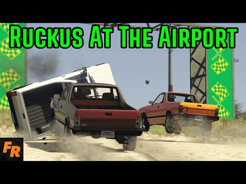 Ruckus At The Airport - Gta 5 Racing