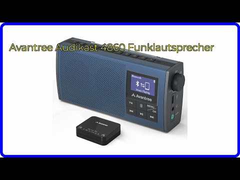 BEWERTUNG (2025): Avantree Audikast 4860 Funklautsprecher. WESENTLICHE Einzelheiten