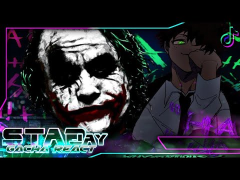 BNHA React to The Joker [ Batman Dark Knight/Gotham ] [ Part:1/? ] (AS) [My AU] Tiktok • G.A