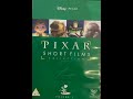 Opening To Pixar Short Films Collection Volume 2 UK DVD 2012