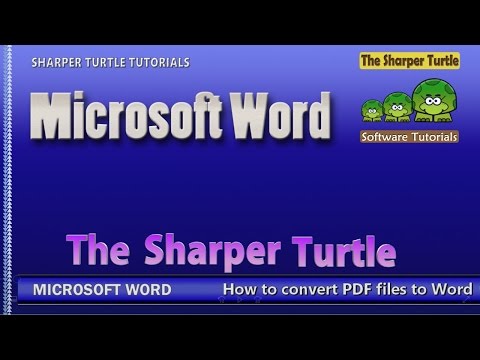 Microsoft Word - How to open PDF files in Word for...