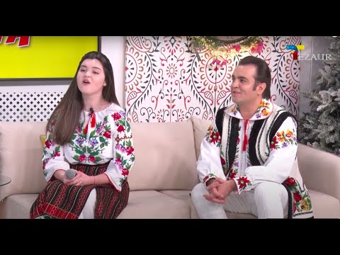 Igor și Andreea Cuciuc ne-au colindat LIVE, dar am aflat și secrete din interiorul familiei