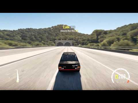 Forza Horizon 2 - 1980 Abarth Fiat 131 - Top Speed Run
