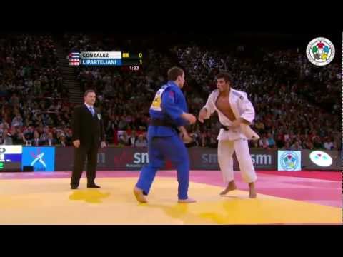 Judo Grand Slam Paris 2013: Asley GONZALEZ (CUB) - Varlam LIPARTELIANI (GEO) Final [-90kg]