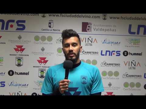 Pregunta #ViñaLastra | ENTREVISTA CAIO ALVES | F.S. Valdepeñas 16/17