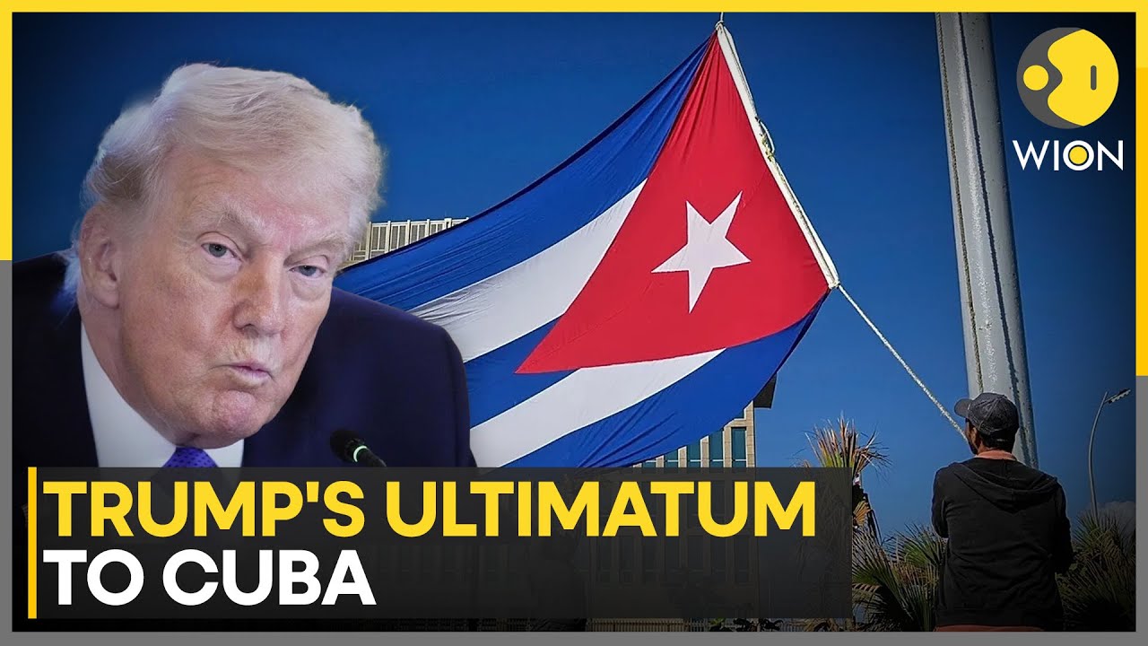 Trump Warns Cuba, Entertains the Idea of Rubio as Cuba President | WION