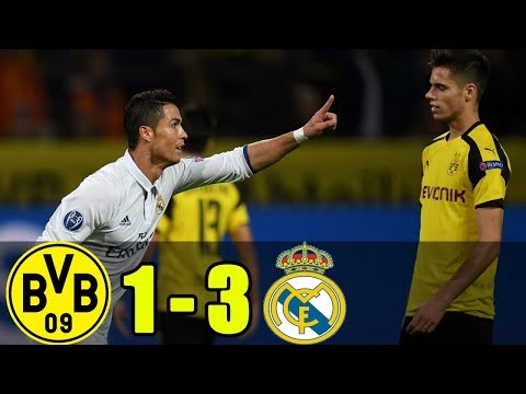 Borussia Dortmund vs Real Madrid 1-3 - All Highlights & Goals - Champions Leagues 2017