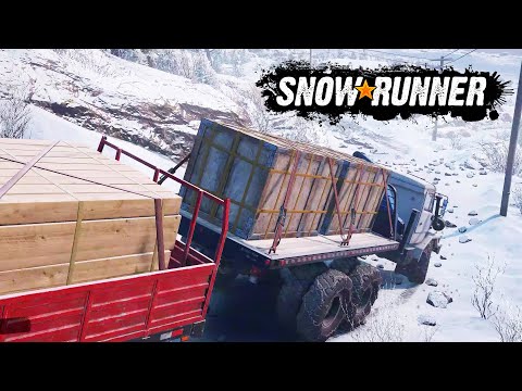 SNOWRUNNER Season 4 Part 8 - ALMOST SCREWED UP (Phase 4)