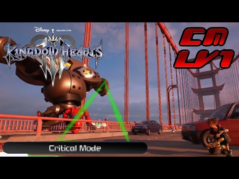 San Fransokyo Fights (1/2) - {Level 1/Critical Mode} -  Kingdom Hearts 3