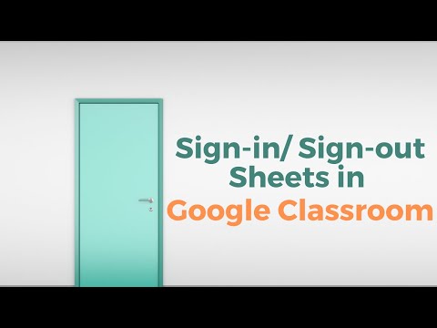 Bathroom Sign Out Sheet