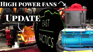 Arrma RC - High Power Fans UPDATE - DIY 40mm Fan Project
