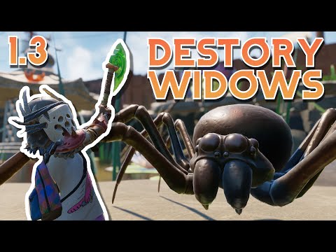 DESTROY Black Widows NEW Build in Grounded 1.3