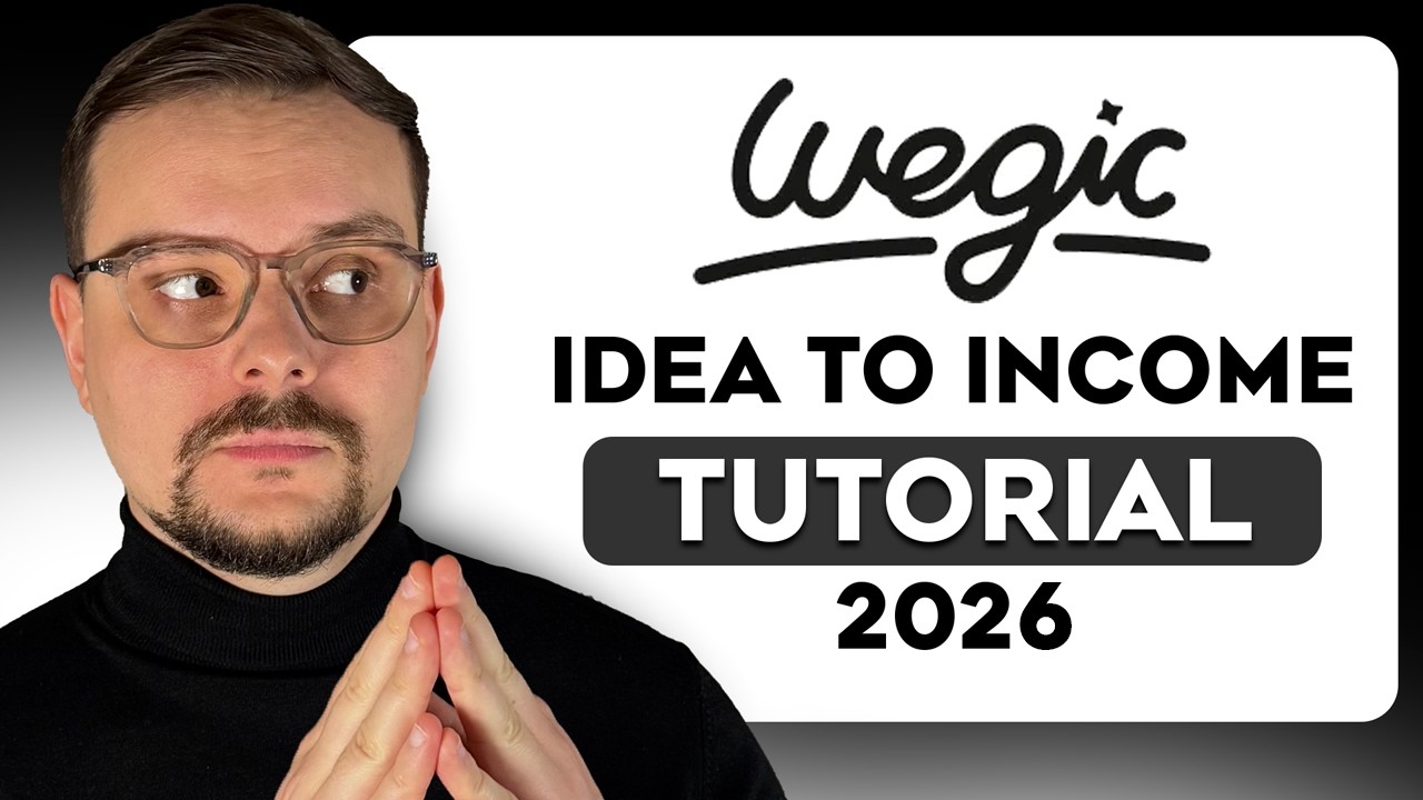 Wegic AI Tutorial - 2026 | Your AI Website Team to Launch & Start Earning Fast
