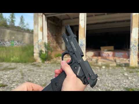 UMAREX BERETTA M9A3 4,5mm CO2 Airgun Test
