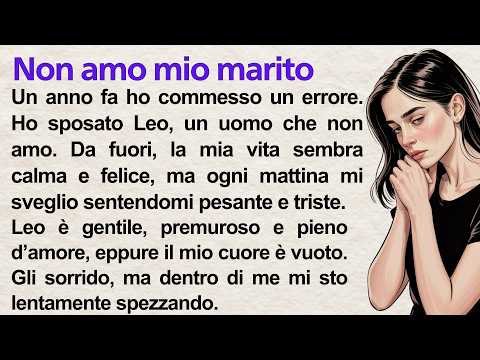 I Married Without Love 💔 | Emotional Italian Story for Beginners (A1–A2) 🇮🇹 | Italiano Tales