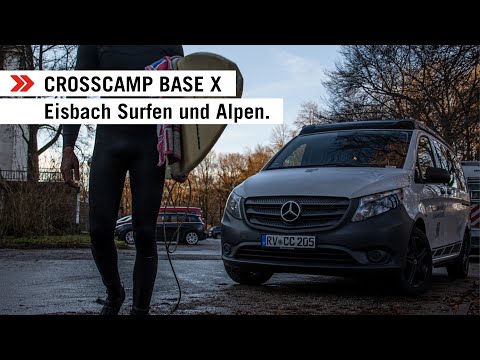 CROSSCAMP x Skibergsteiger Finn Hösch - CROSSCAMP BASE X - Alpen und Eisbach in München