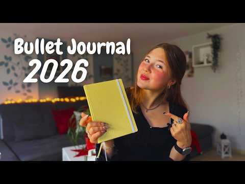 Mein BULLET JOURNAL setup 2026✨💞