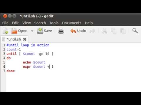 Shell Scripting Tutorial 40 The Until Loop