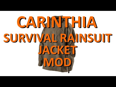 CARINTHIA SURVIVAL RAINSUIT JACKET MOD