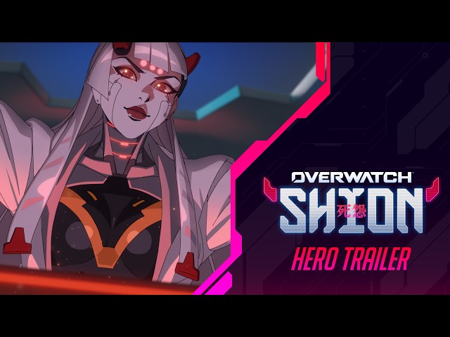 New Overwatch Hero Shion Is A Human faced Omnic With An Evil Streak