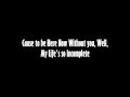 Vanessa Carlton - Come Undone (Lyrics)