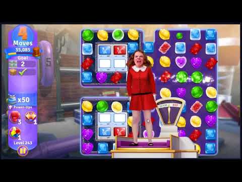 Willy Wonkas Sweet Adventure Level 243 - NO BOOSTERS 🍫 | SKILLGAMING ✔️