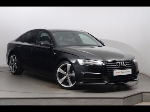 DC64AUM AUDI A6 TDI ULTRA S LINE BLACK EDITION BLACK 2015, Nottingham Audi