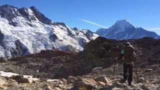 preview picture of video 'Mueller Hut Route, Aoraki/ Mt.Cook National Park, New Zealand / ミューラー・ハット・ルート マウントクック国立公園 ニュージーランド'