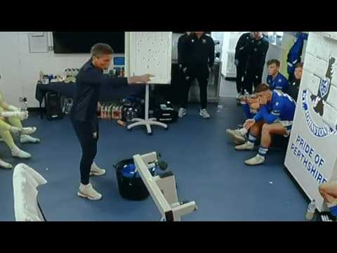 Simo Valakari going moich at Barry Douglas (STV documentary scene)