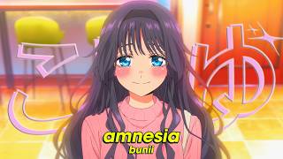 Cover art for amnesia