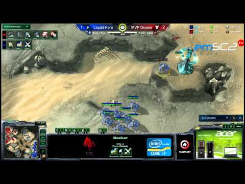 ATC TvP Liquid Hero vs MVP Dream g4 Starcraft 2 HD polski komentarz Heart of the Swarm