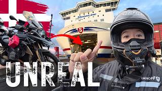 We Rode Onto a Ship...With Our Motorbike!? 🇩🇰 Chasing North S2, EP39