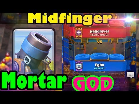 🔥 IQ300 👈Midfinger vs Osama  7800+ gameplays - Clash Royale
