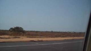 preview picture of video 'Landing at Banjul International Airport'