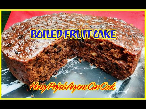 CHRISTMAS SPECIAL - SIMPLE AND EASY MOIST BOILED FRUITS CAKE