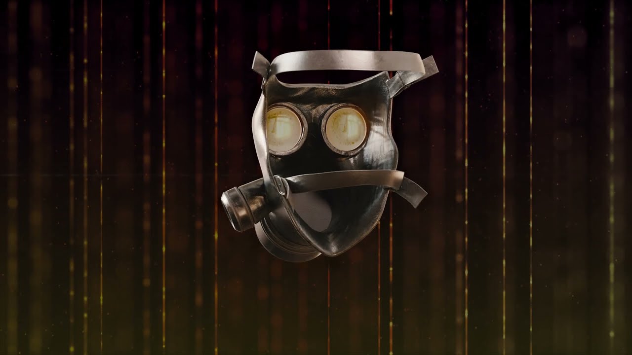 Gas Mask Military 3D Model