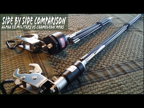 Alpha Antenna vs Chameleon MPAS Portable Ham Radio Antenna