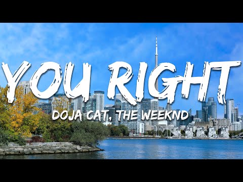 Doja Cat, The Weeknd - You Right (Lyrics)