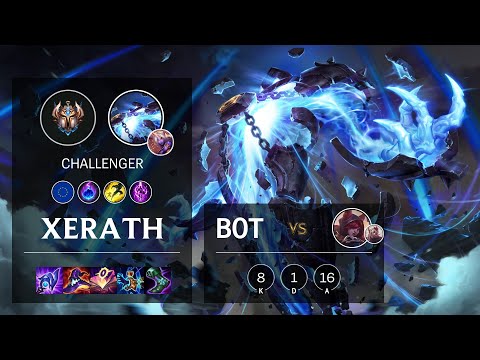 Xerath Bot vs Xayah - EUW Challenger Patch 11.18
